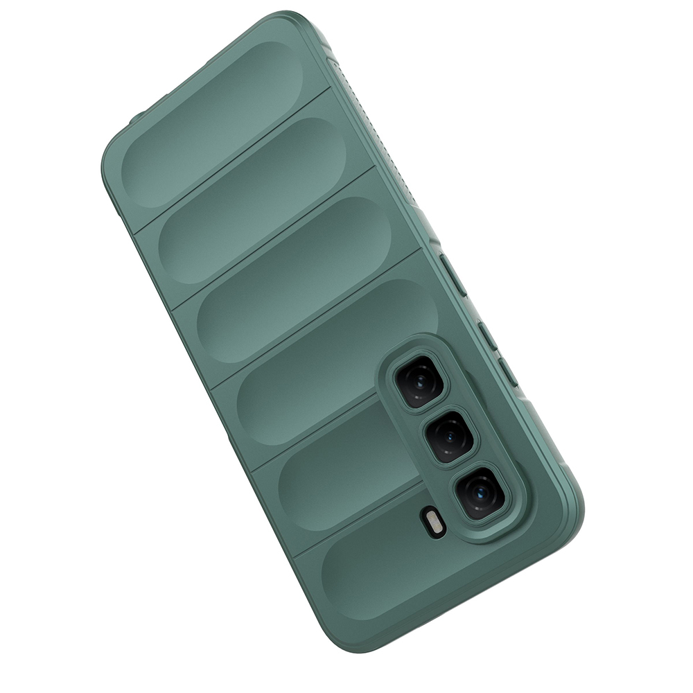 İnfinix Hot 50 4G Kılıf Esnek TPU Oyuklu Arka Yüzey Tasarımlı Zore Etnik Silikon Kapak - 18