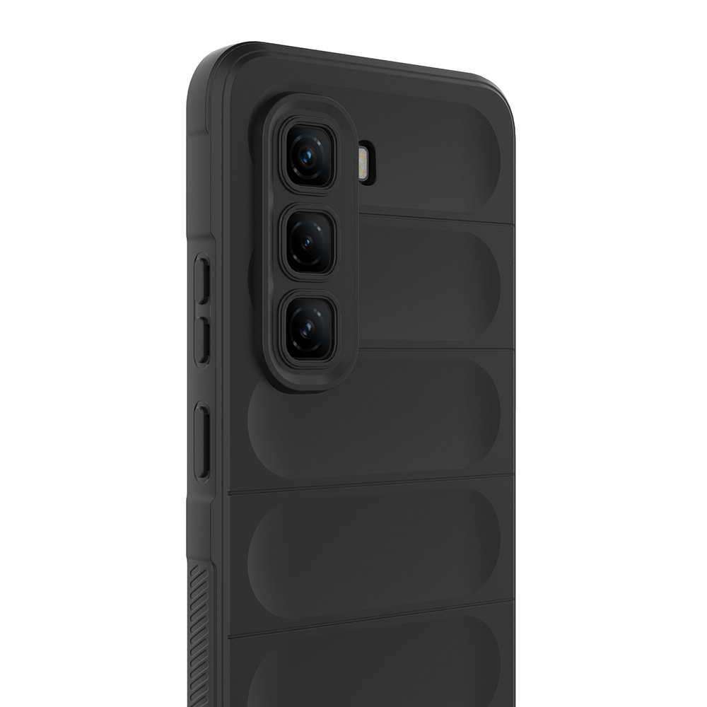İnfinix Hot 50 4G Kılıf Esnek TPU Oyuklu Arka Yüzey Tasarımlı Zore Etnik Silikon Kapak - 19