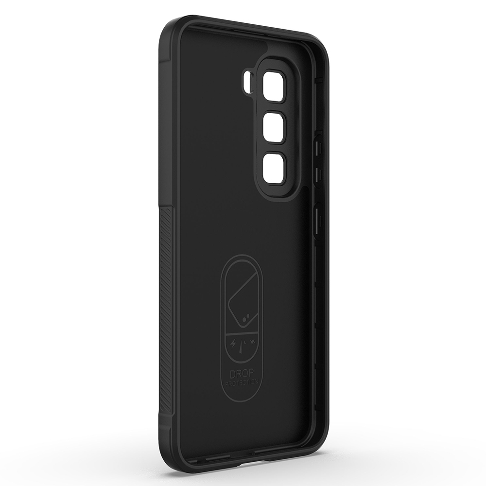 İnfinix Hot 50 4G Kılıf Esnek TPU Oyuklu Arka Yüzey Tasarımlı Zore Etnik Silikon Kapak - 24