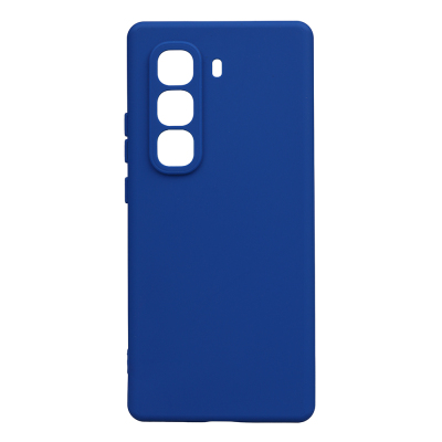 Infinix Hot 50 Pro Plus 4G Case Zore Biye Silicone Blue
