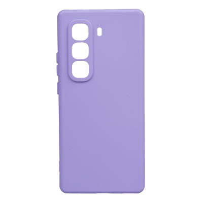 İnfinix Hot 50 Pro Plus 4G Kılıf Zore Biye Silikon Lila