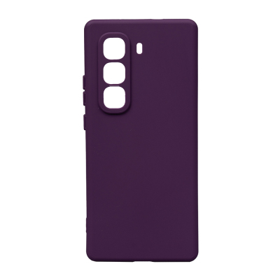 İnfinix Hot 50 Pro Plus 4G Kılıf Zore Biye Silikon Mor