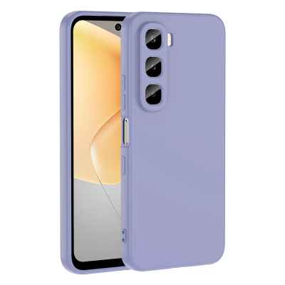 Infinix Hot 60i 4G Case Zore Mara Launch Cover Lila