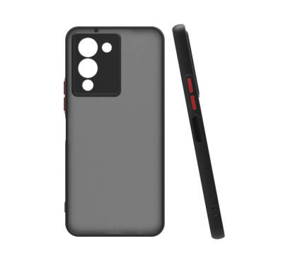 İnfinix Note 12 Case Zore Hux Cover Black