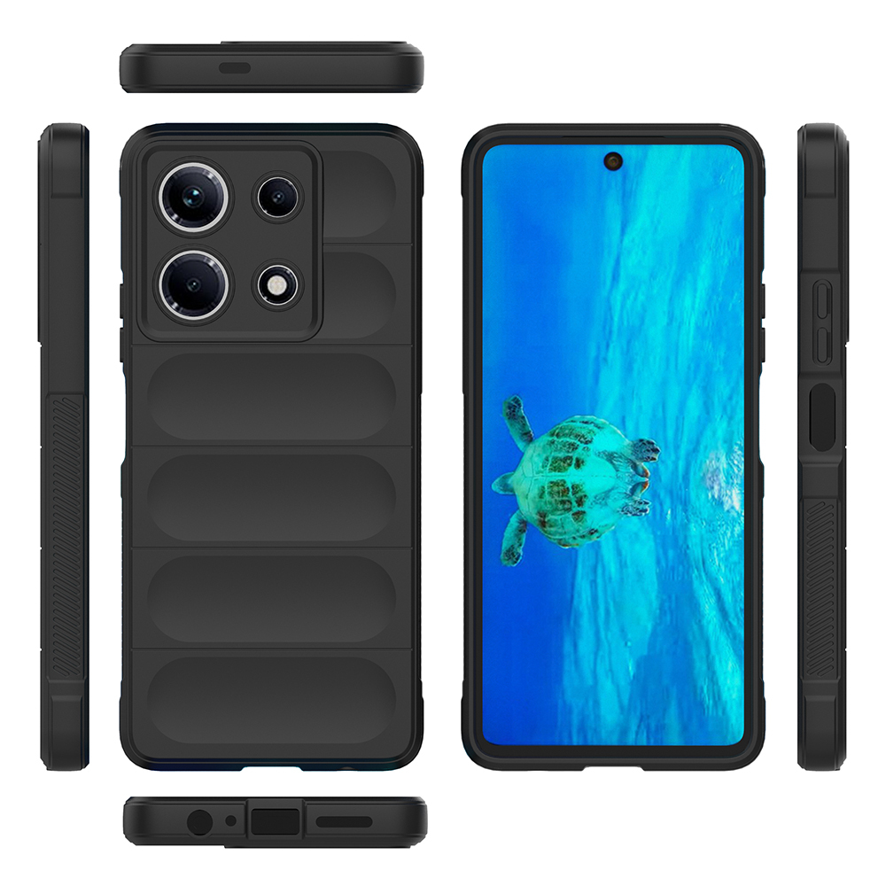 Infinix Note 30 4G Case Flexible TPU Hollow Back Surface Design Zore Etnik Silicone Cover - 20