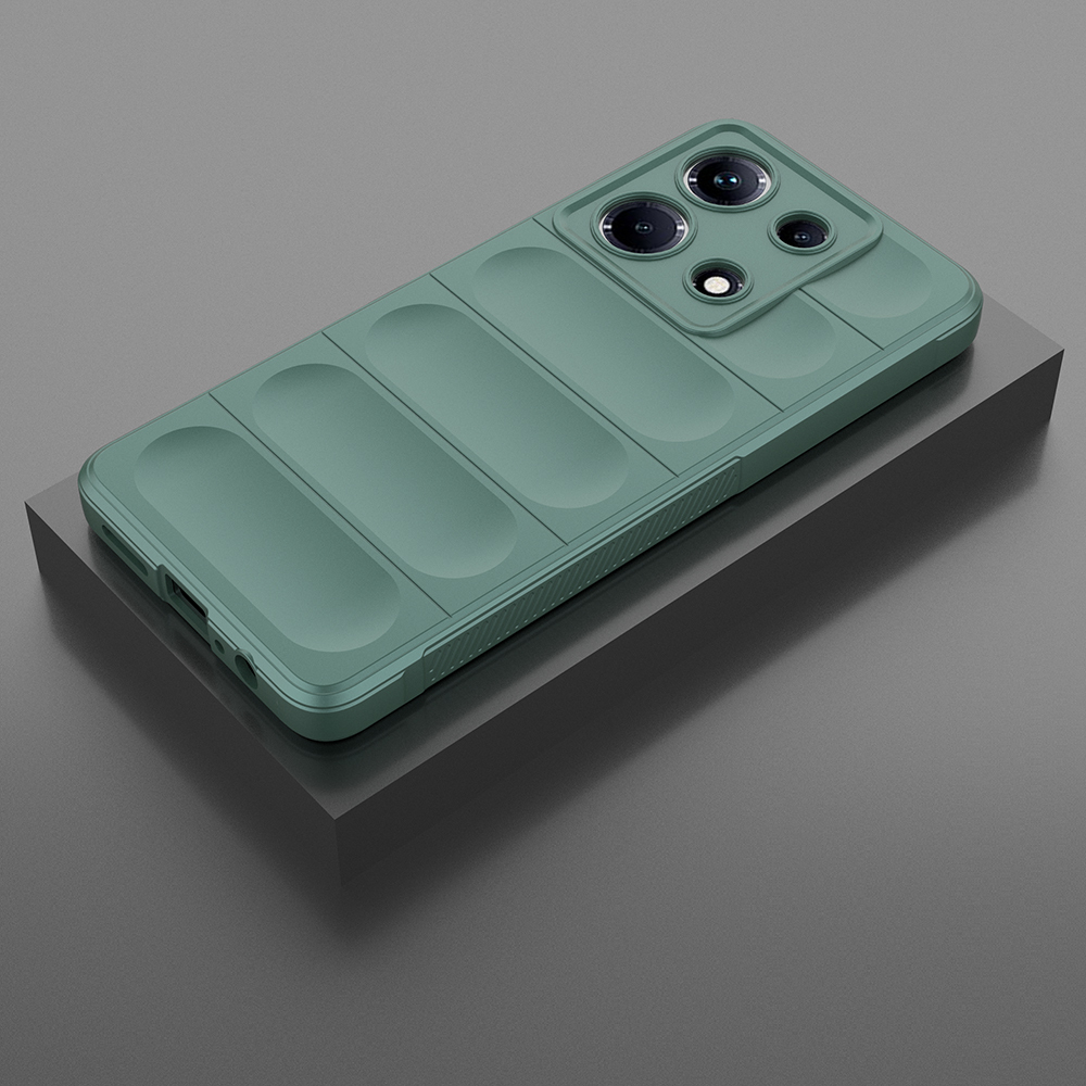 Infinix Note 30 4G Case Flexible TPU Hollow Back Surface Design Zore Etnik Silicone Cover - 30