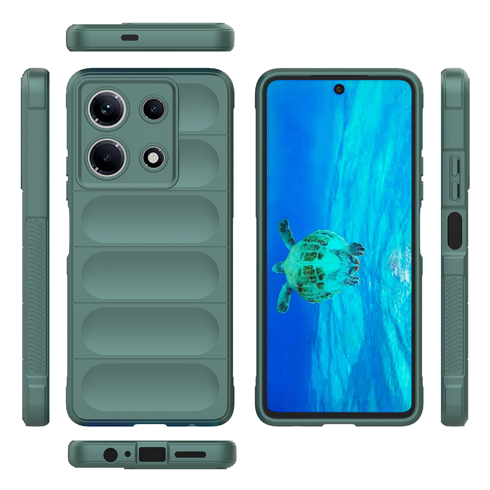 İnfinix Note 30 4G Kılıf Esnek TPU Oyuklu Arka Yüzey Tasarımlı Zore Etnik Silikon Kapak - 21