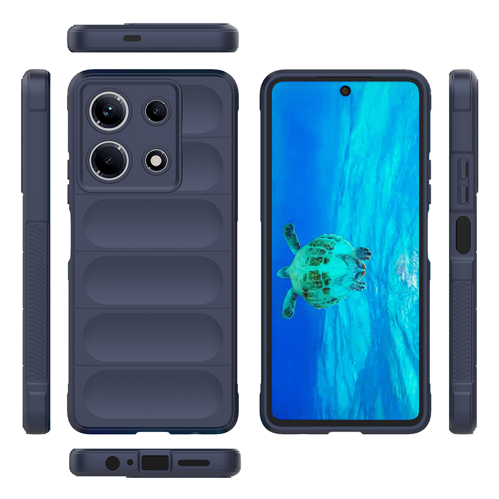 İnfinix Note 30 4G Kılıf Esnek TPU Oyuklu Arka Yüzey Tasarımlı Zore Etnik Silikon Kapak - 22