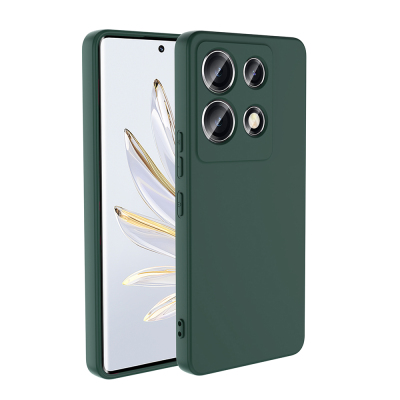 Infinix Note 30 VIP Case Zore Mara Launch Cover Dark Green