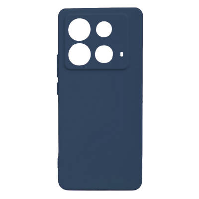 Infinix Note 40 4G Case Zore Biye Silicone Navy blue