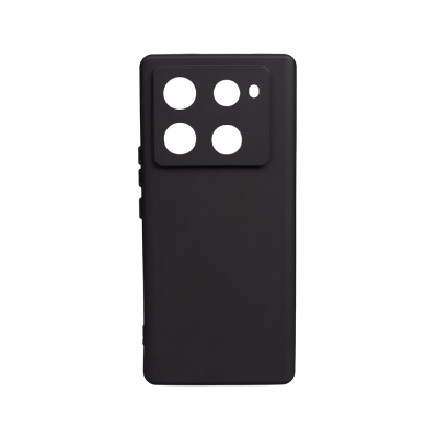 Infinix Note 40 Pro Case Zore Biye Silicone Black