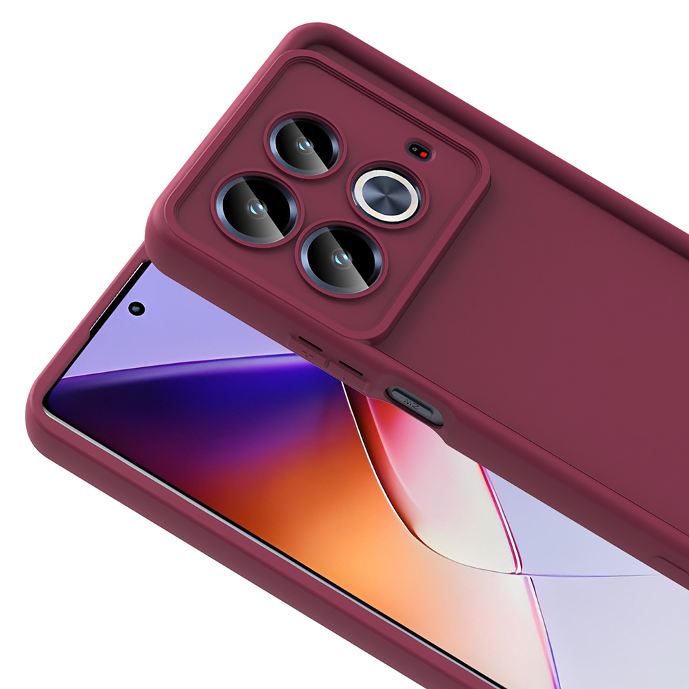 İnfinix Note 40 Pro Kılıf Kamera Korumalı Zore Ananas Kapak - 9