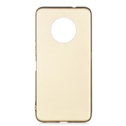 İnfinix Note 7 Case Zore Premier Silicon Cover Gold