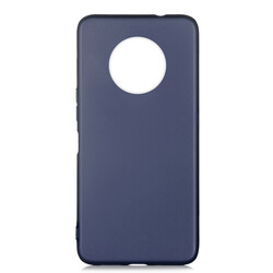 İnfinix Note 7 Case Zore Premier Silicon Cover Navy blue