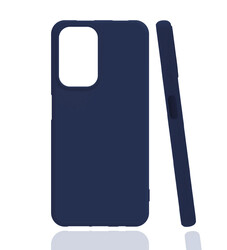 İnfinix Note 8 Case Zore Biye Silicon Navy blue