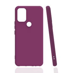 İnfinix Smart 5 Case Zore Biye Silicon Purple