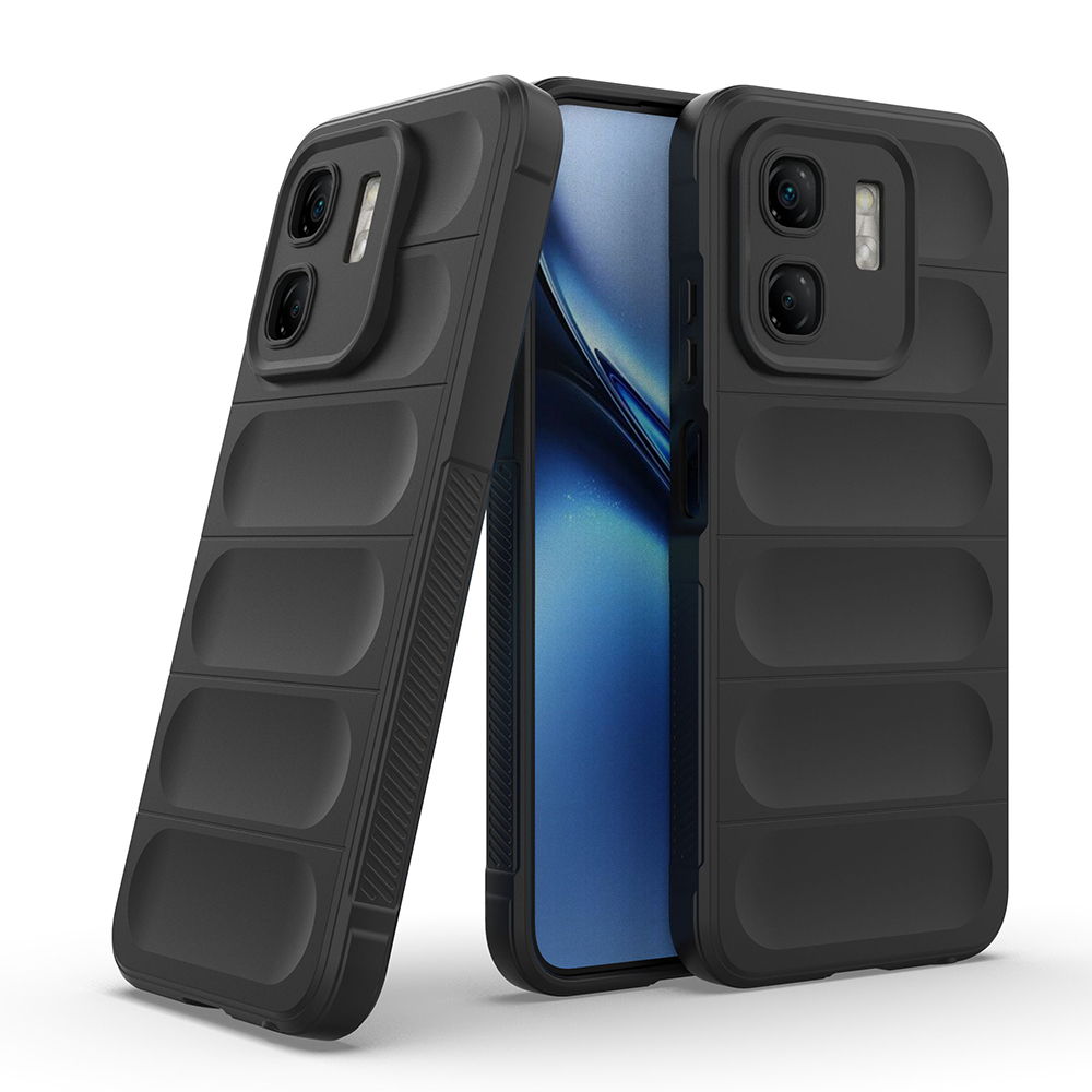 İnfinix Smart 9 Kılıf Esnek TPU Oyuklu Arka Yüzey Tasarımlı Zore Etnik Silikon Kapak - 6