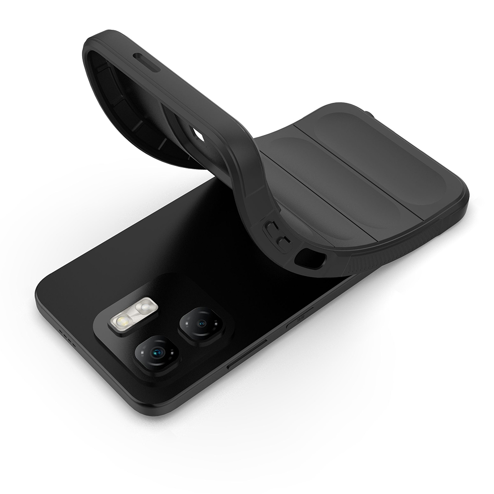 İnfinix Smart 9 Kılıf Esnek TPU Oyuklu Arka Yüzey Tasarımlı Zore Etnik Silikon Kapak - 9