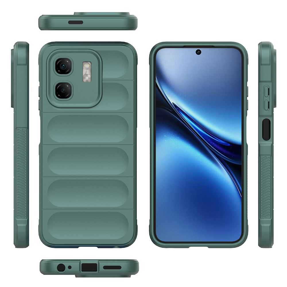 İnfinix Smart 9 Kılıf Esnek TPU Oyuklu Arka Yüzey Tasarımlı Zore Etnik Silikon Kapak - 16