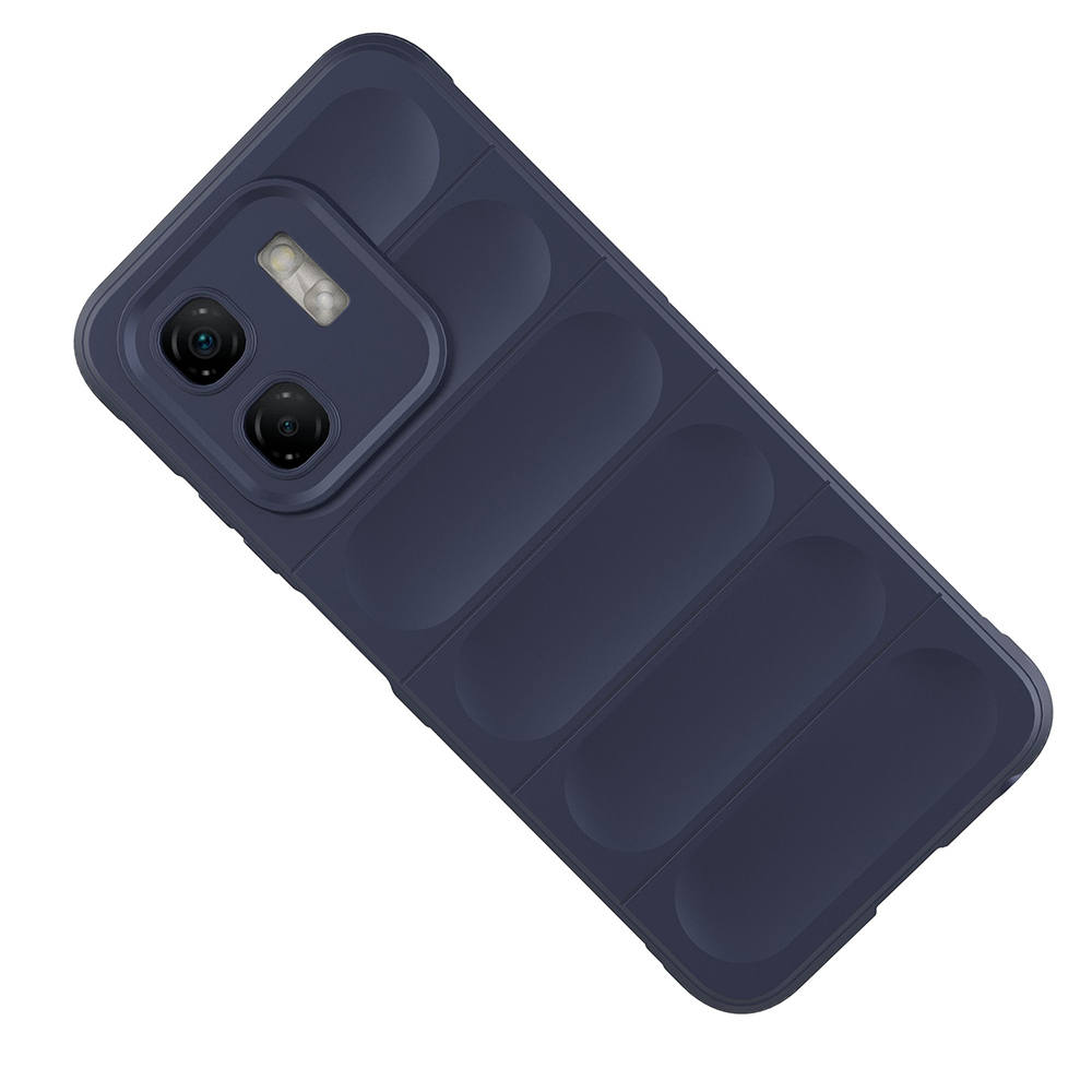 İnfinix Smart 9 Kılıf Esnek TPU Oyuklu Arka Yüzey Tasarımlı Zore Etnik Silikon Kapak - 24