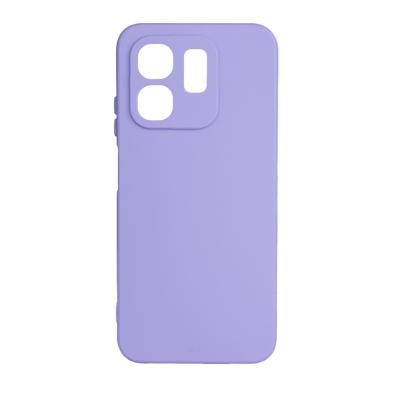 İnfinix Smart 9 Kılıf Zore Biye Silikon Lila