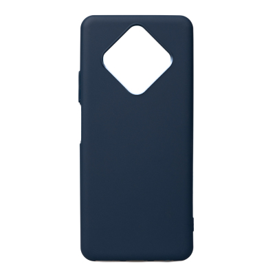 Infinix Zero 8 Case Zore Biye Silicone Navy blue