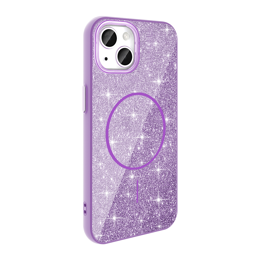 iPhone 11 Kılıf M-safe Şarj Özellikli Parlayan Simli Zore Okso Kapak - 10 iPhone 11 Kılıf M-safe Şarj Özellikli Parlayan Simli Zore Okso Kapak - 10