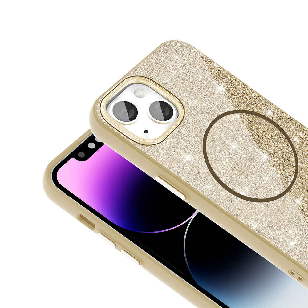 iPhone 11 Kılıf M-safe Şarj Özellikli Parlayan Simli Zore Okso Kapak - 14 iPhone 11 Kılıf M-safe Şarj Özellikli Parlayan Simli Zore Okso Kapak - 14