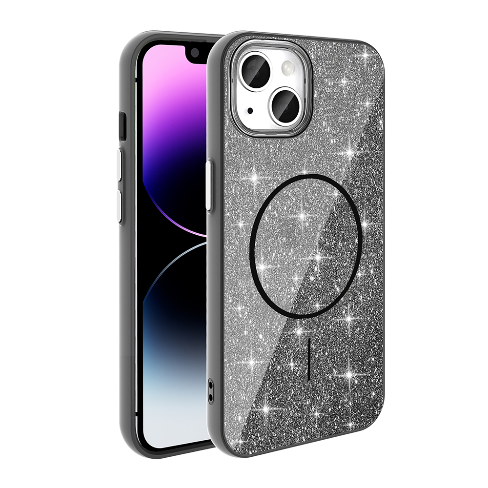 iPhone 11 Kılıf M-safe Şarj Özellikli Parlayan Simli Zore Okso Kapak - 15 iPhone 11 Kılıf M-safe Şarj Özellikli Parlayan Simli Zore Okso Kapak - 15