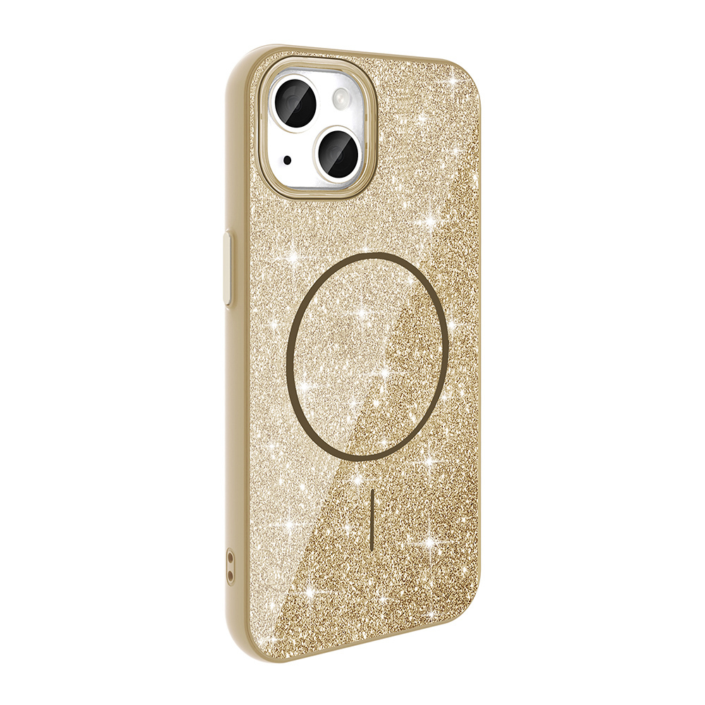 iPhone 14 Kılıf M-safe Şarj Özellikli Parlayan Simli Zore Okso Kapak - 10 iPhone 14 Kılıf M-safe Şarj Özellikli Parlayan Simli Zore Okso Kapak - 10