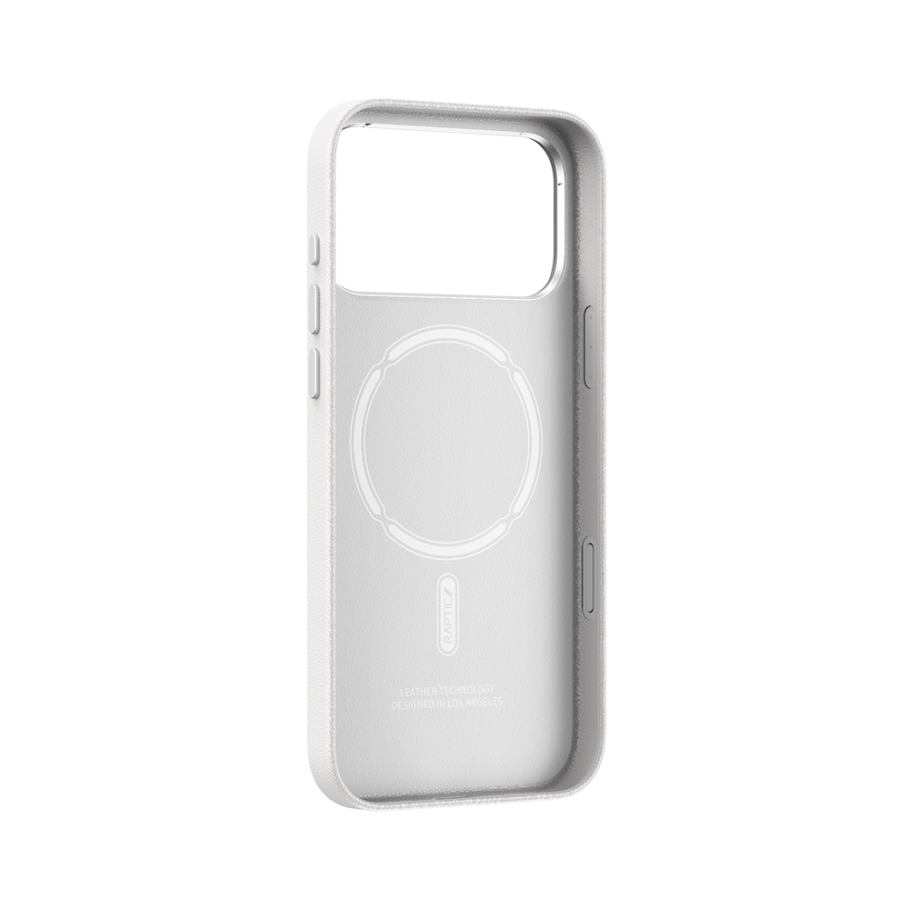 iPhone 17 Pro Kılıf M-Safe Şarj Özellikli Polimerik Deri Raptic Urban Nano Kapak - 6