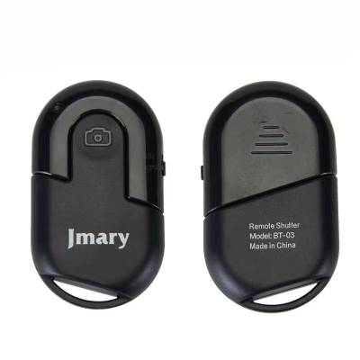 Jmary BT-03 Android ve iOS Uyumlu Bluetoothlu Fotoğraf Çekim Kumandası Siyah