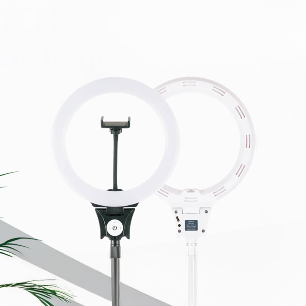 Jmary FM-12R Kumandalı 30cm Işıklı Telefon Tutucu Ring Light - 4