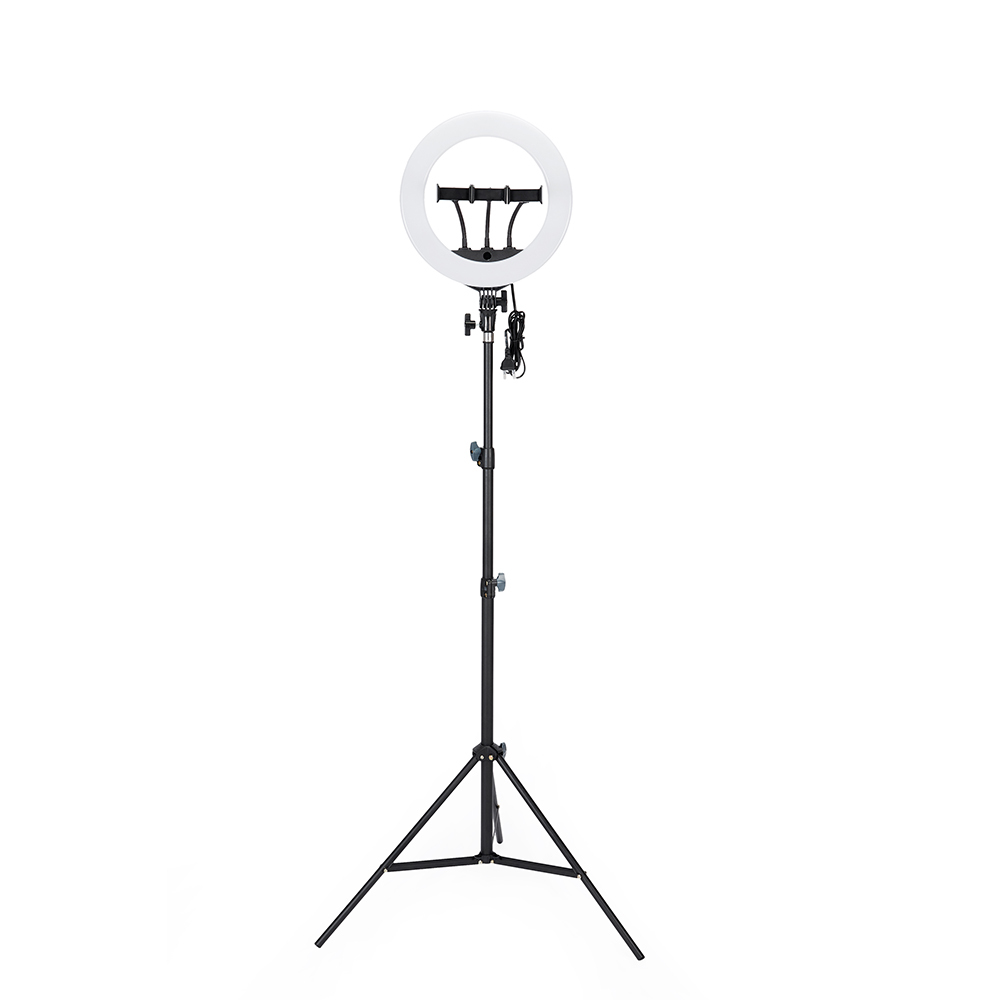 Jmary FM-14R Kumandalı 34cm Işıklı Telefon Tutucu Ring Light - 3