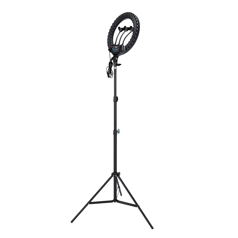 Jmary FM-14R Kumandalı 34cm Işıklı Telefon Tutucu Ring Light - 13