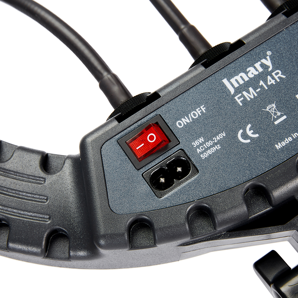 Jmary FM-14R Kumandalı 34cm Işıklı Telefon Tutucu Ring Light - 15