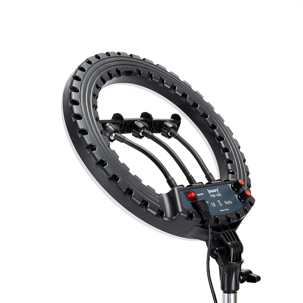 Jmary FM-14R Kumandalı 34cm Işıklı Telefon Tutucu Ring Light - 19