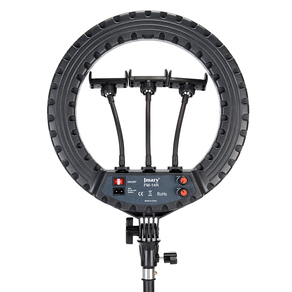Jmary FM-14R Kumandalı 34cm Işıklı Telefon Tutucu Ring Light - 21