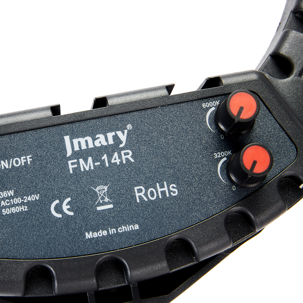 Jmary FM-14R Kumandalı 34cm Işıklı Telefon Tutucu Ring Light - 24