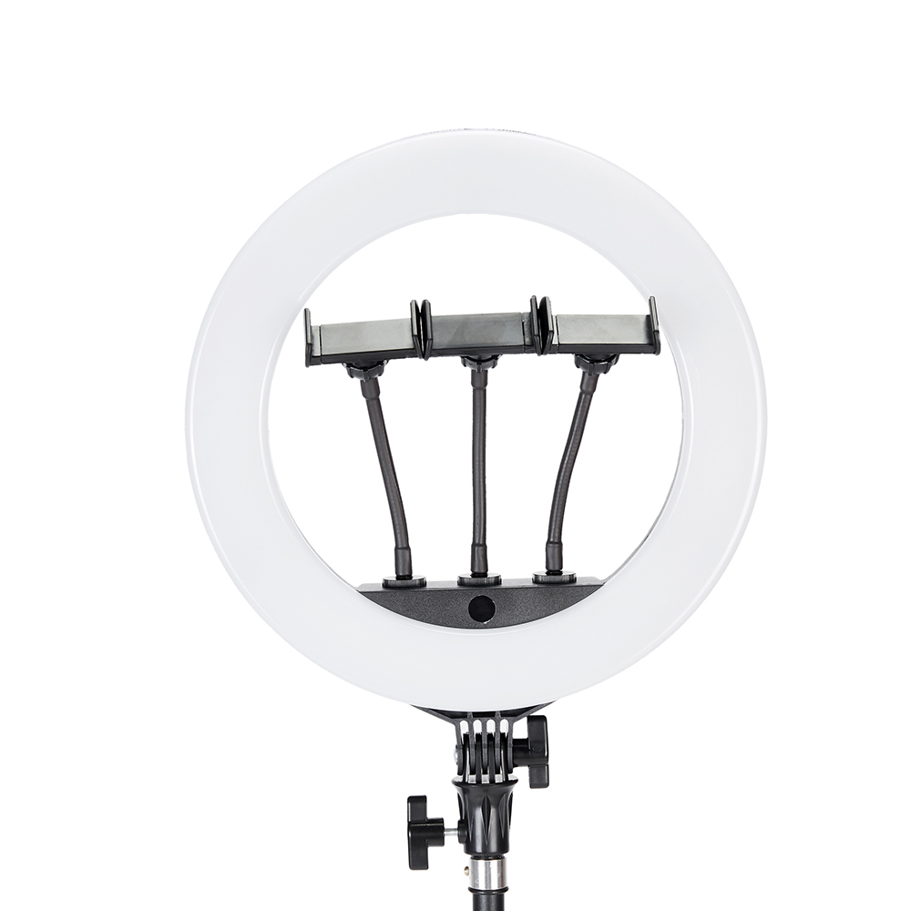 Jmary FM-14R Kumandalı 34cm Işıklı Telefon Tutucu Ring Light - 2