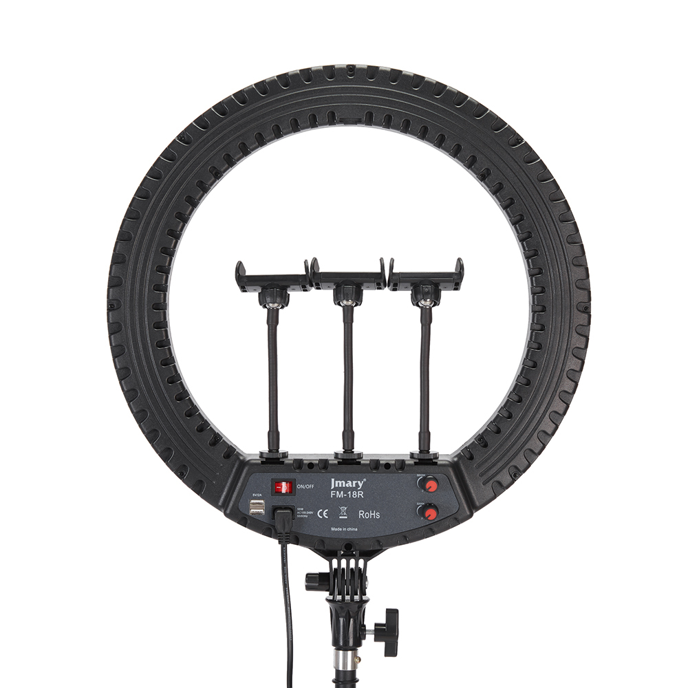 Jmary FM-18R Uzaktan Kumandalı 43cm Işıklı Telefon Tutucu Ring Light - 7