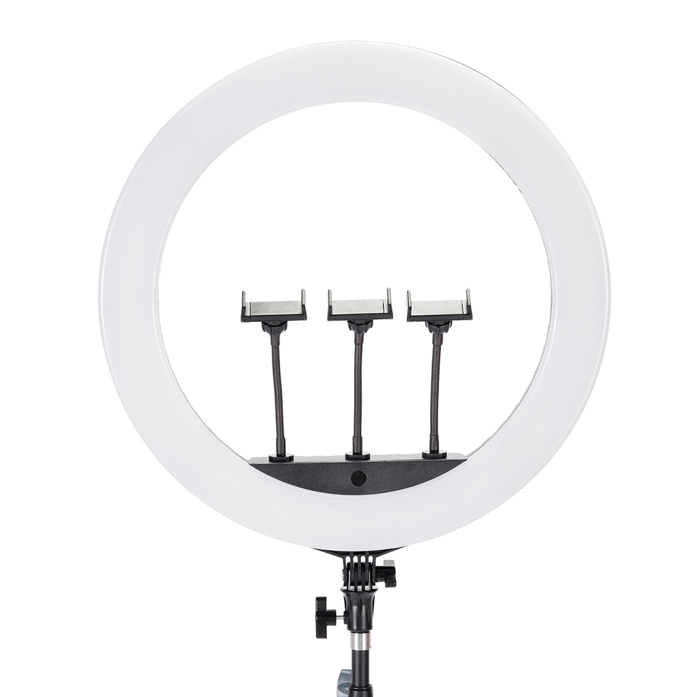 Jmary FM-21R Uzaktan Kumandalı 52cm Işıklı Telefon Tutucu Ring Light - 1