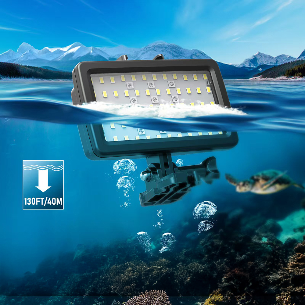 Jmary FM-72RGB IPX8 Certified RGB Underwater Camera Light - 5