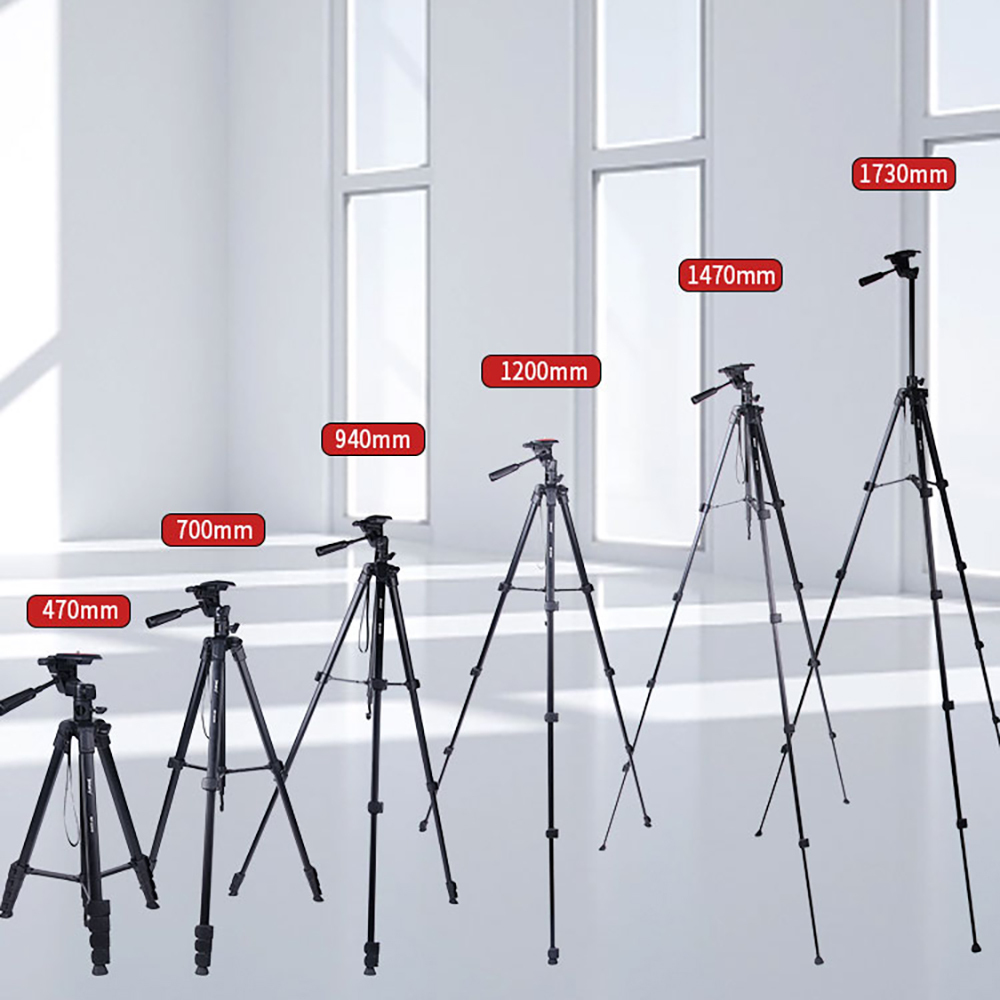 Jmary KP-2209 360 Derece Dönebilen Başlıklı Tripod - 10