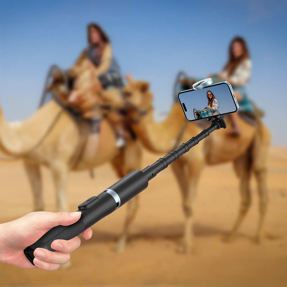 Jmary KT-259 360 Derece Dönebilen Kablosuz Kumandalı Tripod ve Selfie Çubuğu - 6