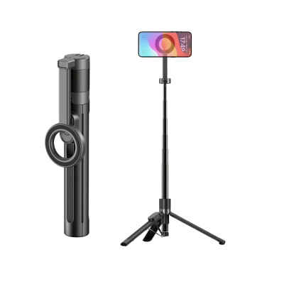 Jmary KT-279 Magnetic Wireless Remote Controlled Tripod and Selfie Stick Black