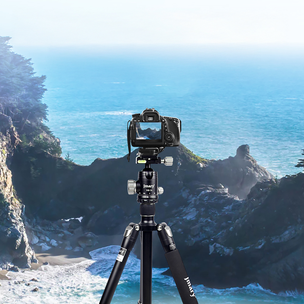 Jmary KT255+NB36 360 Derece Dönebilen Değiştirilebilir Başlıklı Tripod - 3