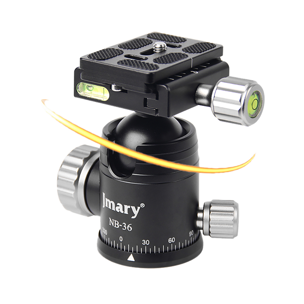 Jmary KT255+NB36 360 Derece Dönebilen Değiştirilebilir Başlıklı Tripod - 4