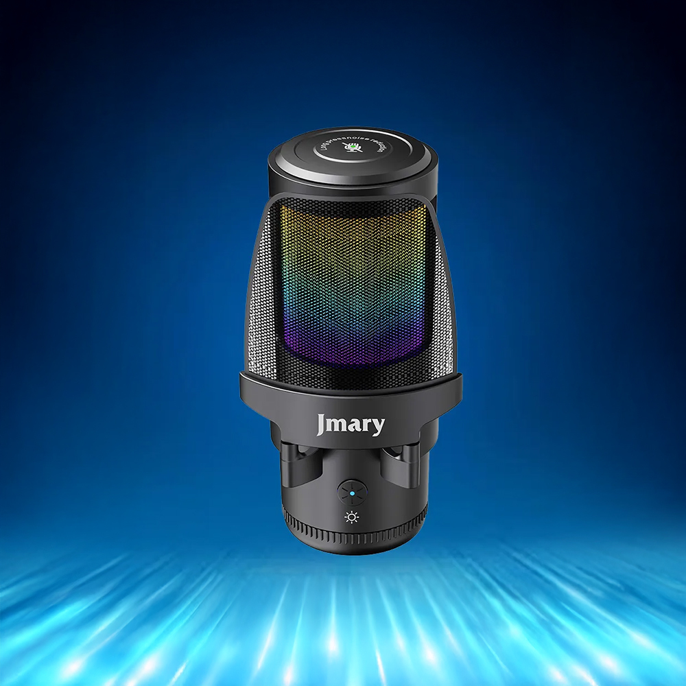 Jmary MC-PW13 Ayrılabilen Pop Filtreli Gürültü Önleyici 360° Dönebilen Tak Çalıştır USB Mikrofon - 10