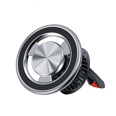 Jmary MH-77 Magnetic 360 Degree Rotating Head Phone Holder Ventilation Design Grey